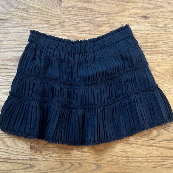 Theory Dresses & Skirts - Theory Elegant Black Pleated Mini Skirt